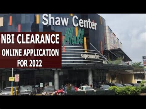 NBI RENEWAL AT SHAW MALL MANDALUYONG .